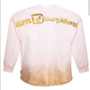 Disney Pink and Gold Long Sleeve Top